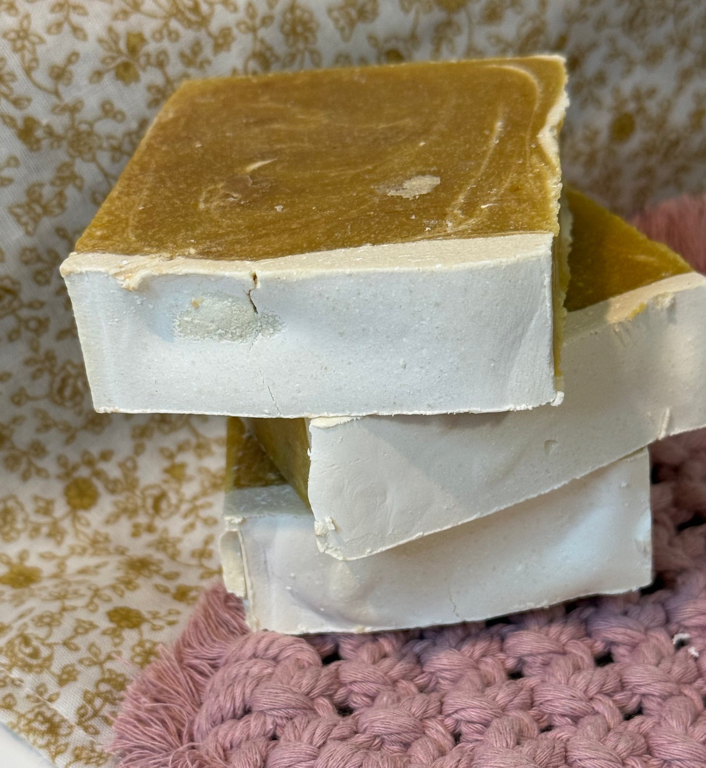 Pumpkin Swirl Goat Milk Soap