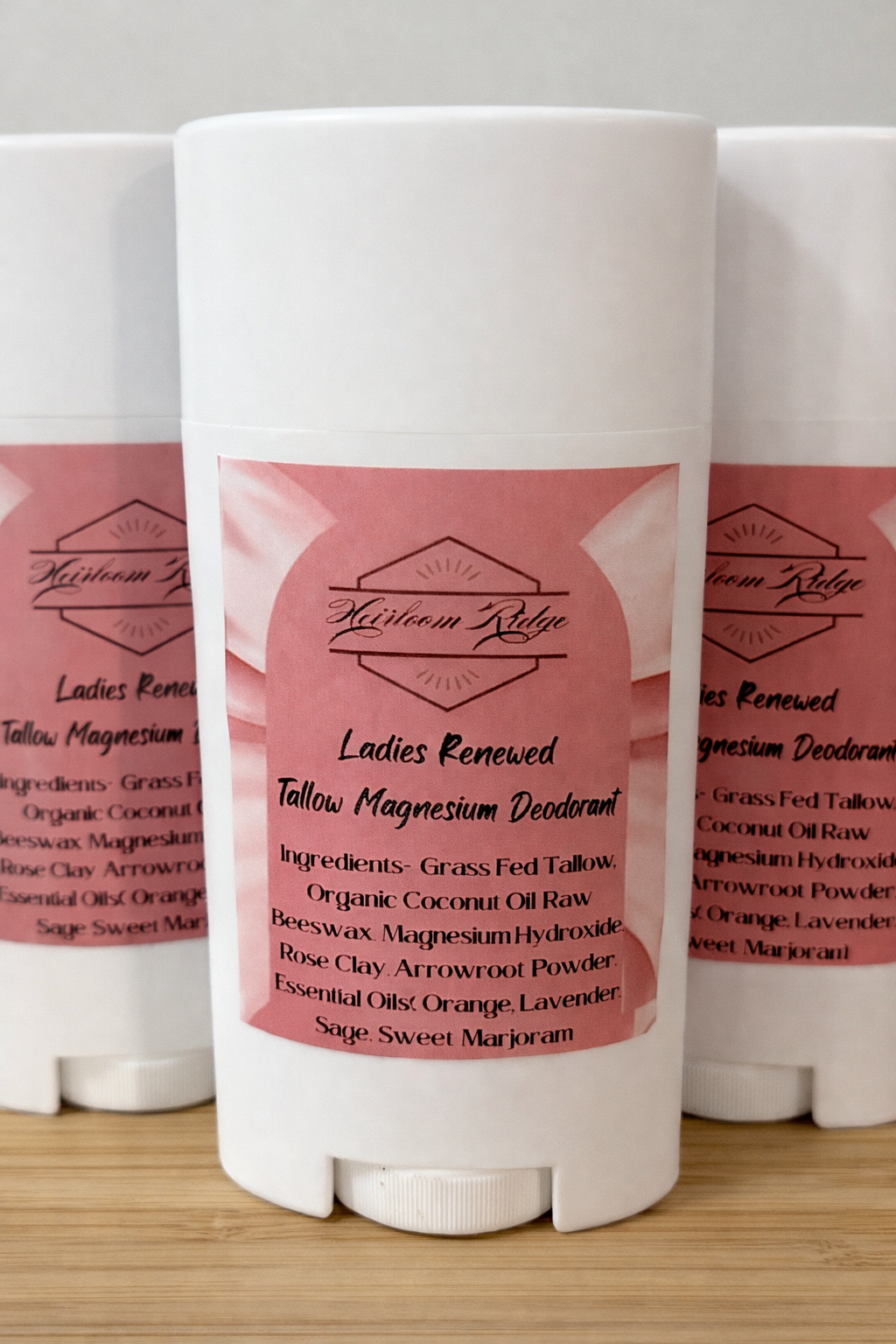 Ladies Renewed Tallow Magnesium Deodorant